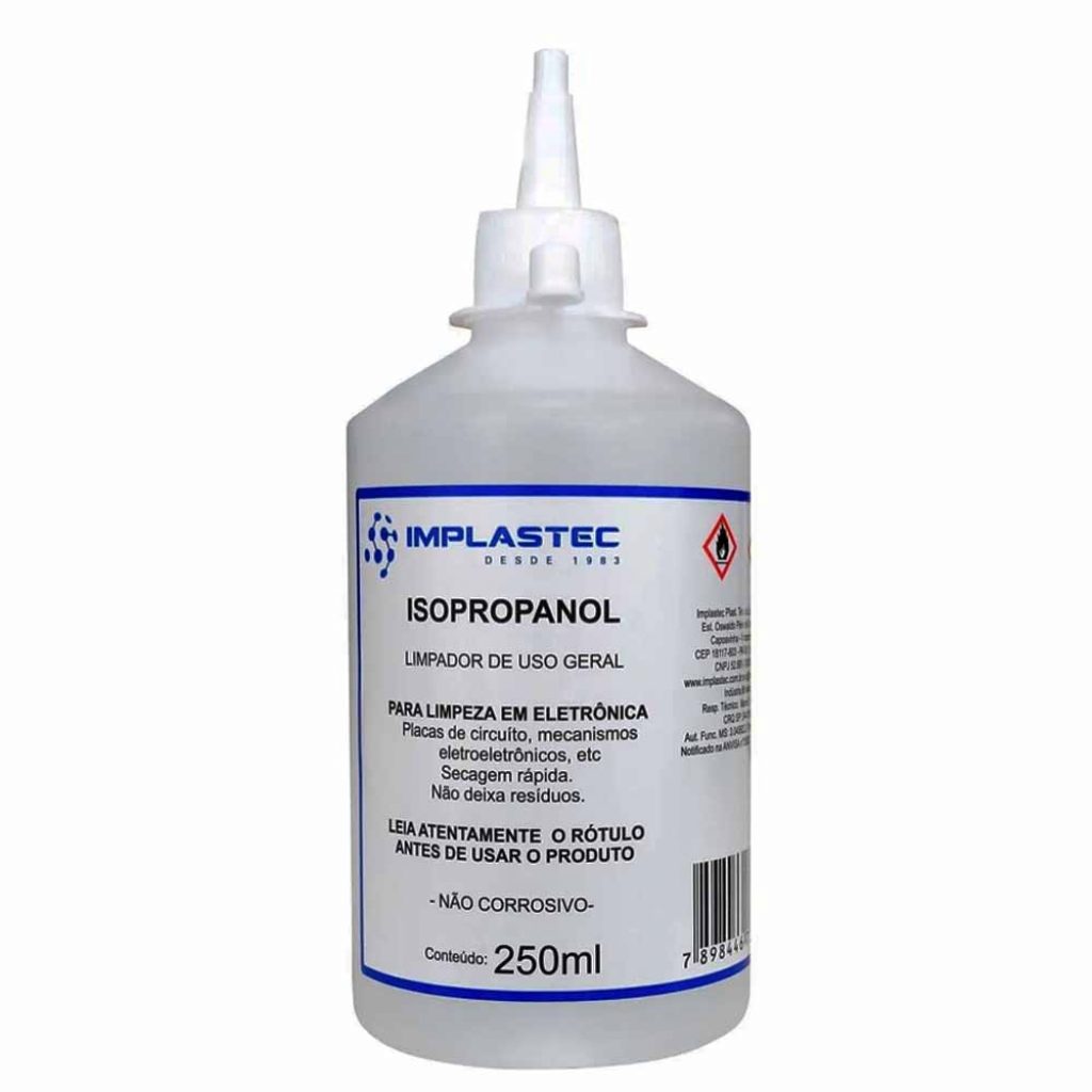 Alcool Isopropanol Implastec Ml Paip