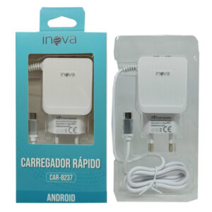 Carregador Inteligente 4.1a Inova V8 Car-8237