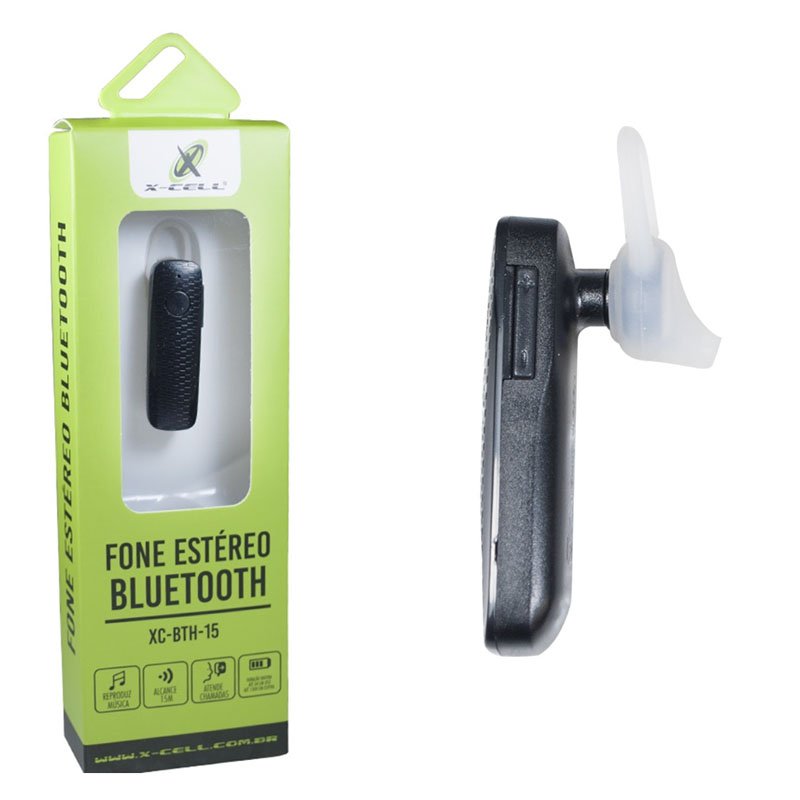 Fone De Ouvido Bluetooth Com Microfone X Cell Xc Bth 15 Em Ribeirao Preto