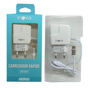 Carregador Micro USB V8 3.1a 1usb Inova Car-8311