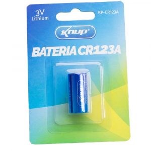 Bateria de Litio 3V REF Knup Kp-cr123a