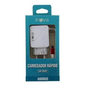 Carregador Micro USB V8 4.8a 2usb Inova Car-g5062