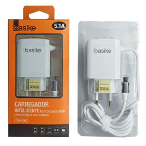 Carregador V8 5.1 Basike Ba-car-9002 Promoçao