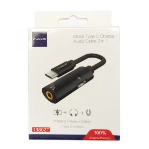 Cabo de Dados Adaptador Type-c X P2 It-blue 13802t