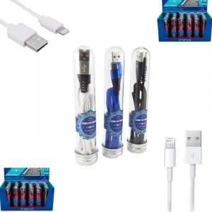 HOME 165 Cabo de Dados Tubo Inova 1M Iphone Cbo-5519
