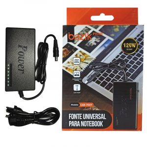 HOME 163 Fonte Universal para Notebook Basike Car-7007