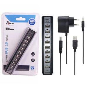 HUB USB 2.0 10 Portas Knup Hb-t69