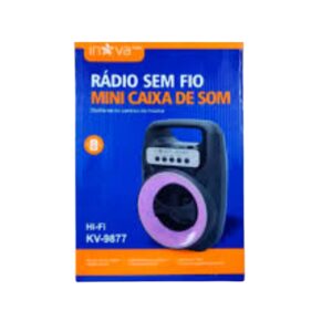 Caixa de SOM Portatil Bluetooth Inova Kv-9877