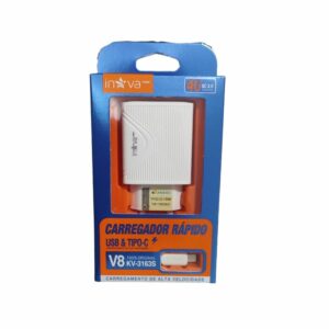Carregador Rapido V8 3.0 40W Inova Car-3163s