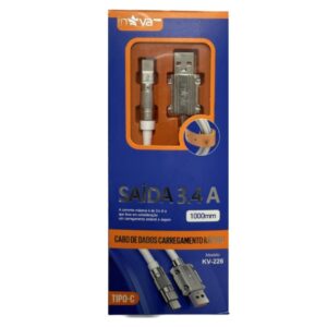 Cabo de Dados 3.4a tipo C 1M Inova Kv-226