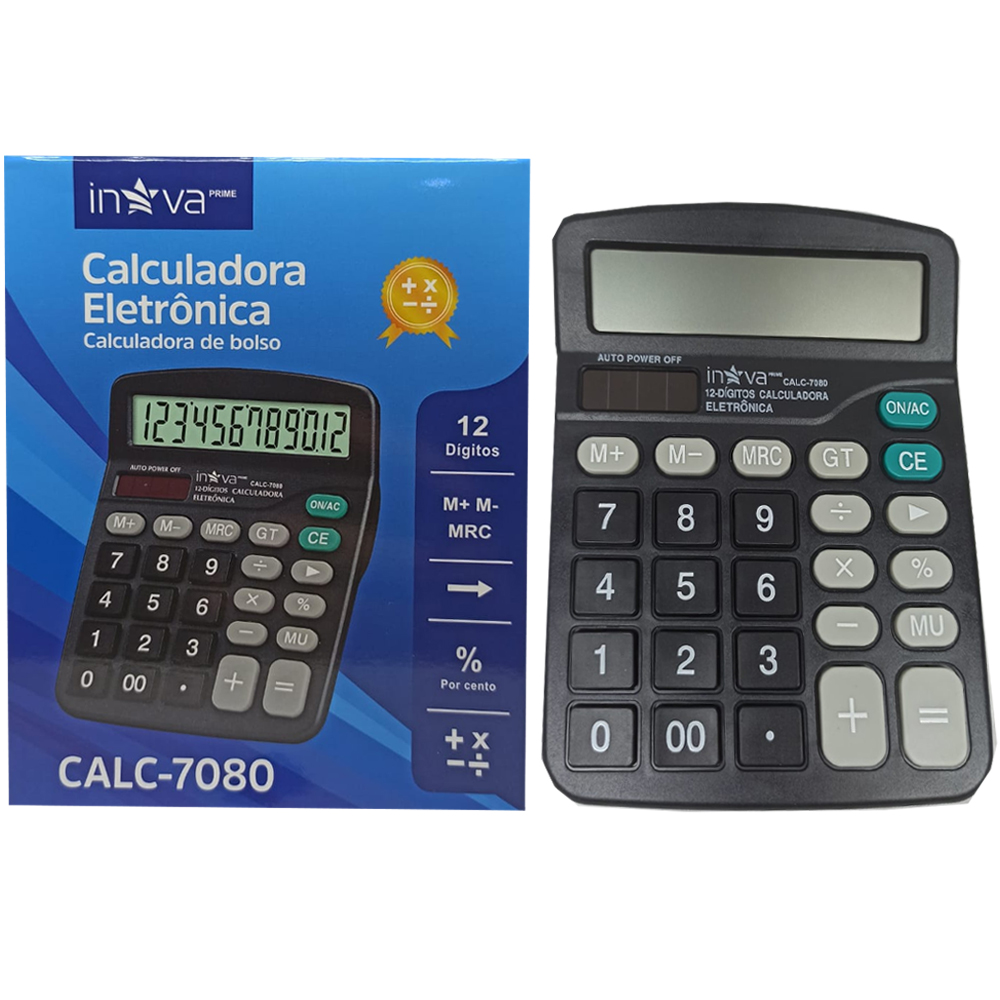 Calculadora Eletronica Inova Calc-7080