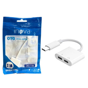 Cabo de Dados Type-c Duplo Inova Cbo-7136