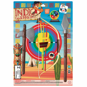 BRINQUEDO INDIO GUERREIRO (COD 750) PICA PAU