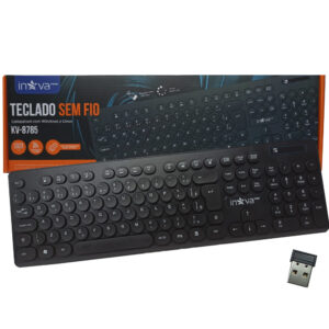 Teclado sem FIO 2.4g Inova Prime Kv-8785