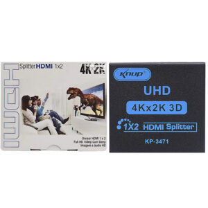 Slitter Hdmi 1 Entrada e 2 Saidas Knup Kp-3471