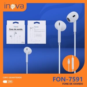 Fone de Ouvido I6 Inova Fon-7591