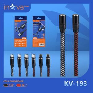 Cabo de Dados Magnético V8/tpc/i6 3.4a Inova Kv-193