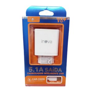 Carregador Inteligente 5.1a V8 Inova Car-3305s