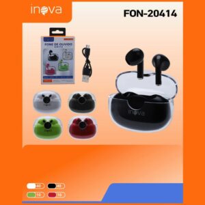 Fone de Ouvido Bluetooth Inova Fon-20414