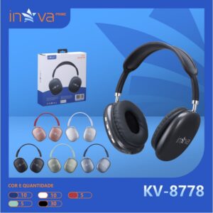Fone de Ouvido Bluetooth Inova Kv-8778