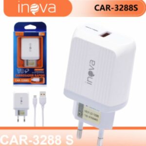 CARREGADOR V8 20W 3.0A INOVA CAR-3288S