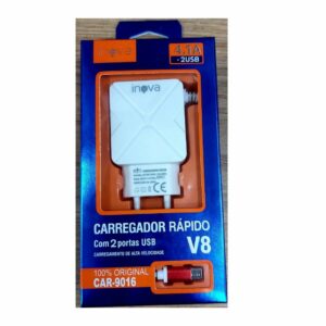 Carregador Rapido 4.1 V8 Inova Car-9016