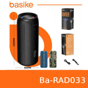 CAIXA DE SOM BLUETOOTH – BASIKE BA-RAD-033