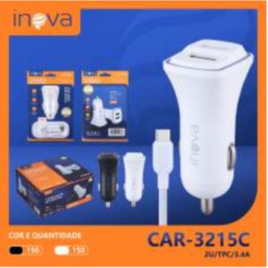 Carregador Veicular Inova Nvcar-3215 C