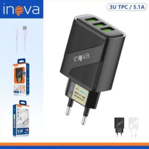 CARREGADOR 5.1A TIPO C INOVA CAR-3250C