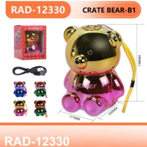 CAIXA DE SOM URSO CRATE BEAR-B1 INOVA RAD-12330