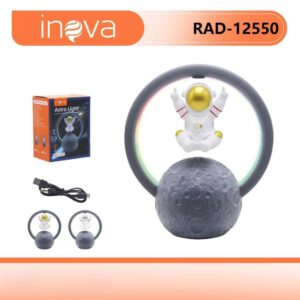 LUMINARIA CAIXA DE SOM ASTRO LIGHT INOVA RAD-12550