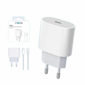 CARREGADOR FONTE USB-C 20W INOVA CAR-0094C