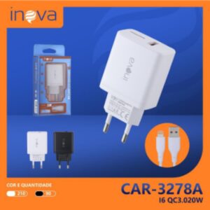 Carregador Inteligente I6 Inova Car-3278a