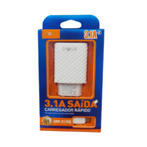 Carregador Rapido V8 3.1 Inova Prime Car-3115s