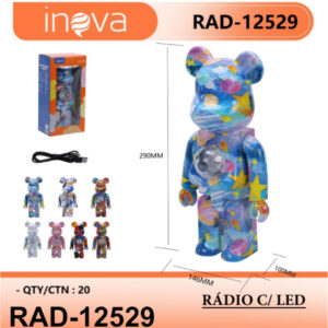 Caixa de SOM Bluetooth Inova Rad-12529