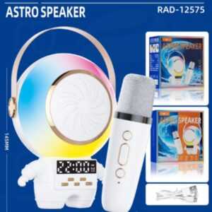 Caixa de SOM Bluetooth C/ Microfone e Relogio Inova Rad-12575