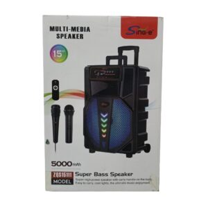 Caixa de SOM Bluetooh Sing-e com Microfone Zqs-15111