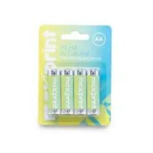 Pilha Alcalina AA Pequena 1.5v BT C/4 Maxprint 756343