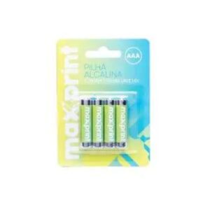 Pilha Alcalina Aaapeq 1.5v BT C/4 Maxprint 756362