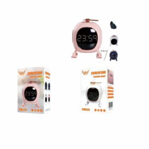 Caixa de SOM Bluetooh com Microfone e Relogio Altomex Al-8222