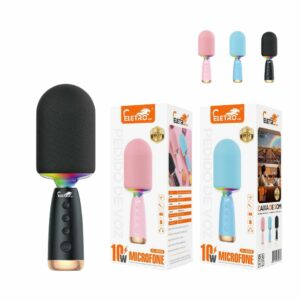 Microfone Karaoke 10W Eletromex El-5008