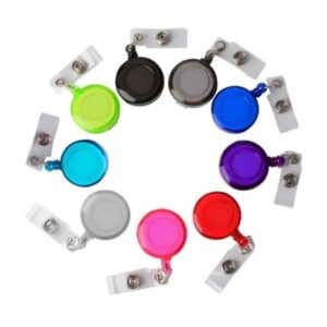 PORTA CRACHÁ E CARTÃO RETRÁTIL INOVA YLK-30268