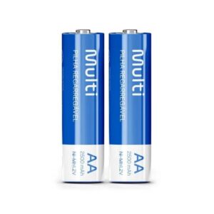 Pilhas Recarregaveis AA 2uni Multilaser Cb053