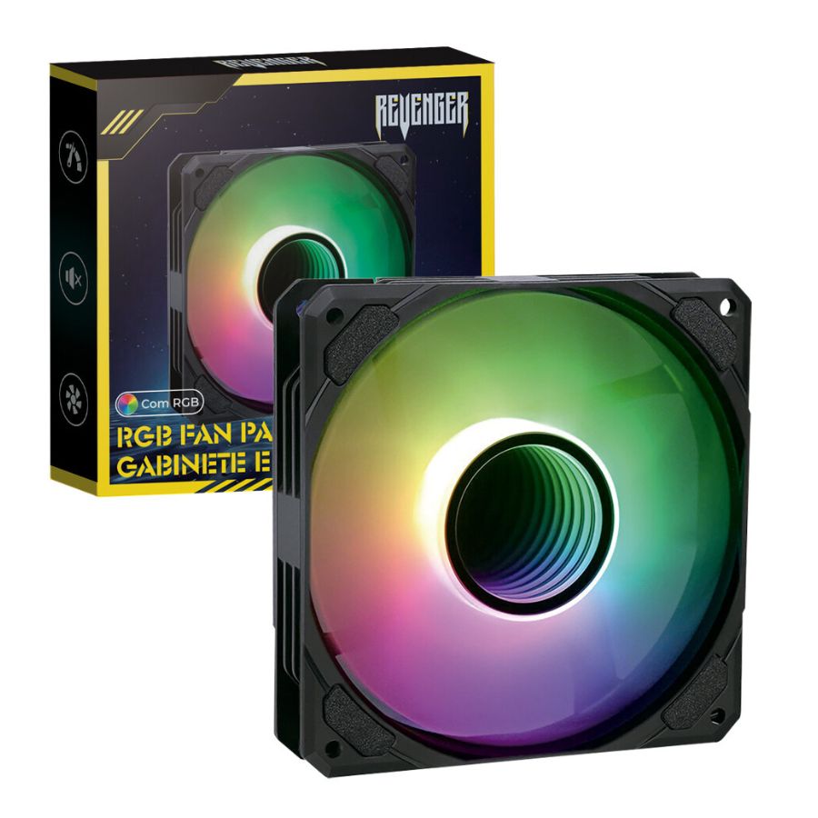 COOLER RGB PARA PROCESSADOR PC - REVENGER G-VR340