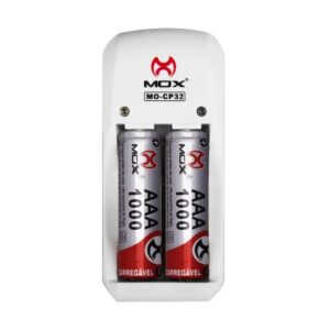 Carregador de Pilhas MOX Mo-cp32