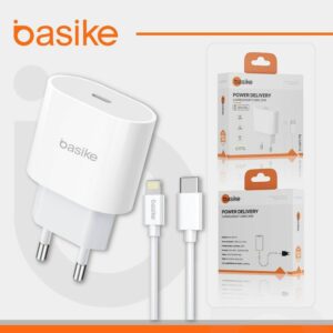 CARREGADOR LIGHTNING BASIKE BA CAR-112