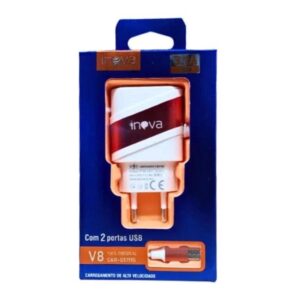 Carregador V8 3.1a 2usb – Inova Car-g5191s