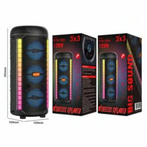 Caixa de SOM Bluetooth RGB – Altomex Kts-1204