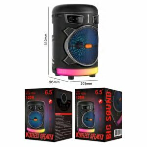 Caixa de SOM Bluetooth RGB – Altomex Kts-1206