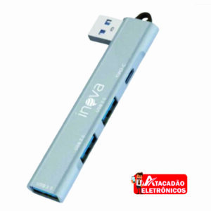 Extensor USB 4 Portas - Inova Zjt-12667
